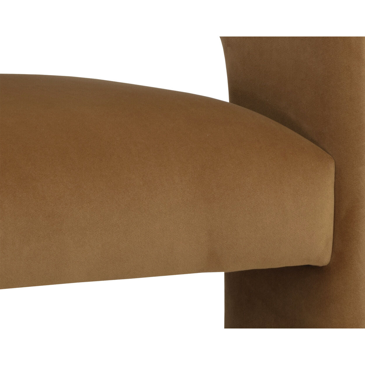 Isidore Meg Gold Lounge Chair